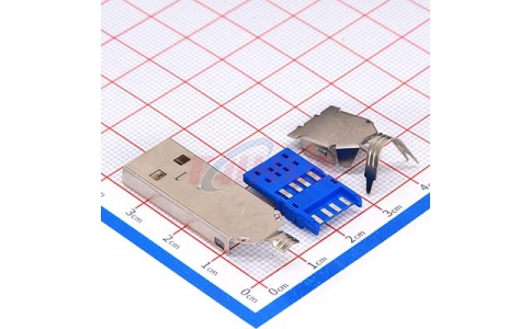 40-USB 3.0 A公 三件套3.0 數據線 線端